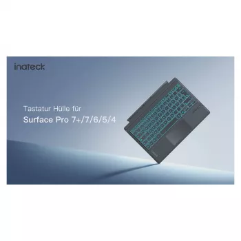 inateck toetsenbord Surface grijs, Sureface GO 1-4 Com. QWERTZ