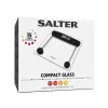 Badkamerweegschaal Salter 9208 BK3R compacte glasweegschaal elektronisch