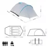 NILS CAMP ROCKER NC6013 3-persoons campingtent