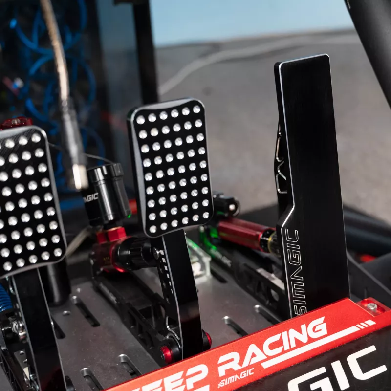 Gasklepplaat Simagic P2000 Long P-L200 compatibel met Simagic stuurwielen