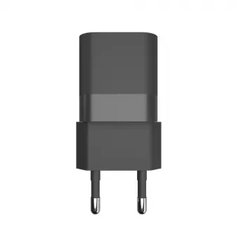Reis-USB-C-oplader FIXED FIXC25M-C-BK, vaste kabel, 25 W, compact