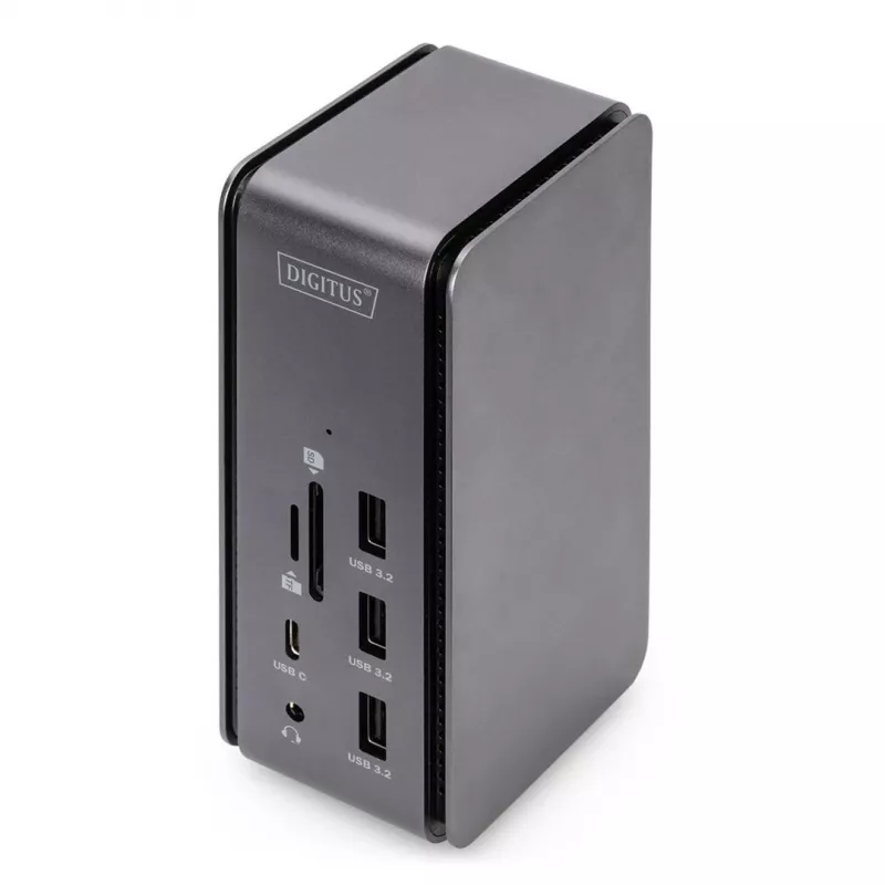 USB4-dockingstation Digitus DA-70897 8K USB Type-C 100W Power Delivery