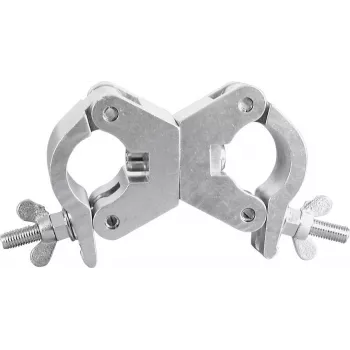 Beweegbare klem EUROLITE TPC-35 zilver – lichtklem voor trussen en buizen