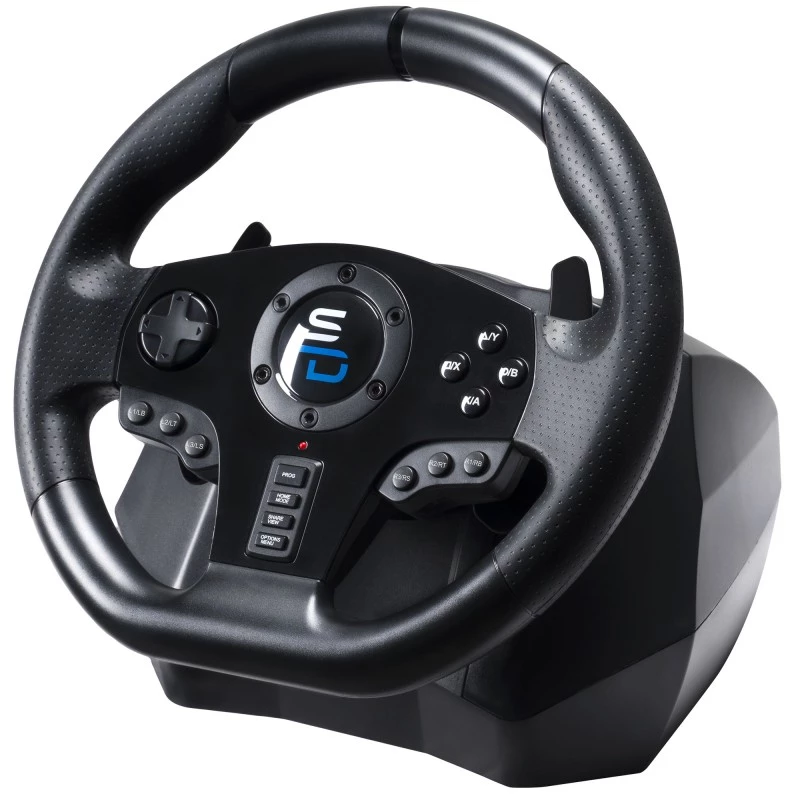 Stuurwiel + pedalen Subsonic GS850-X zwart 270° rotatie USB