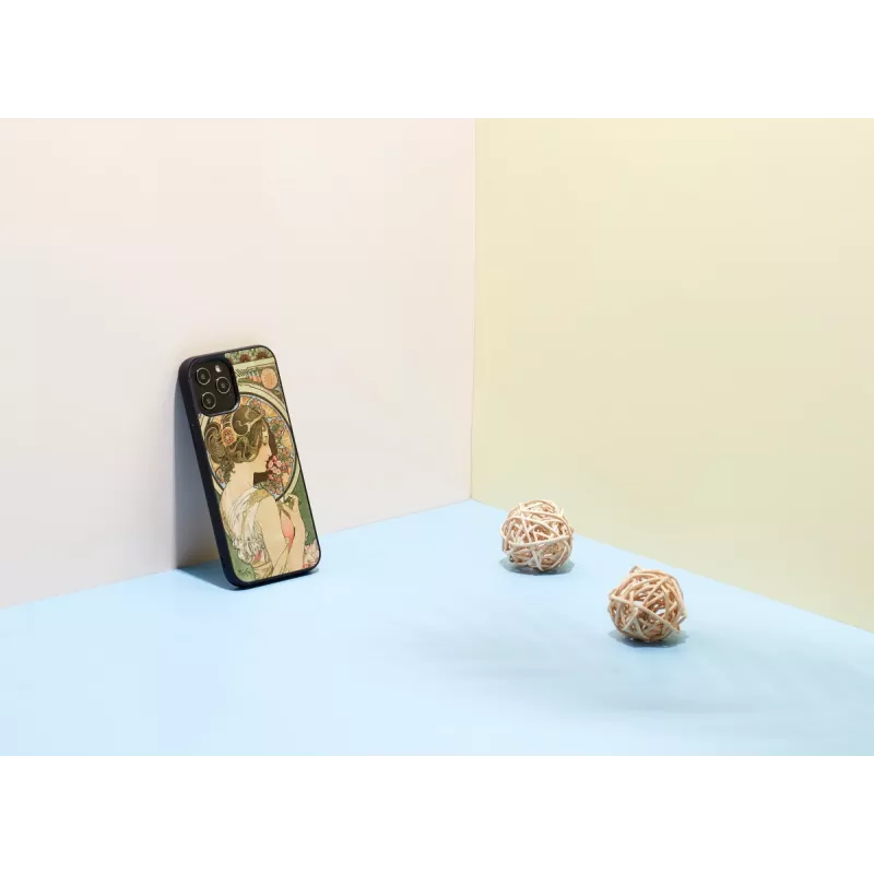 Telefoonhoes man and wood voor iPhone 12 Pro Max – Primel zwart