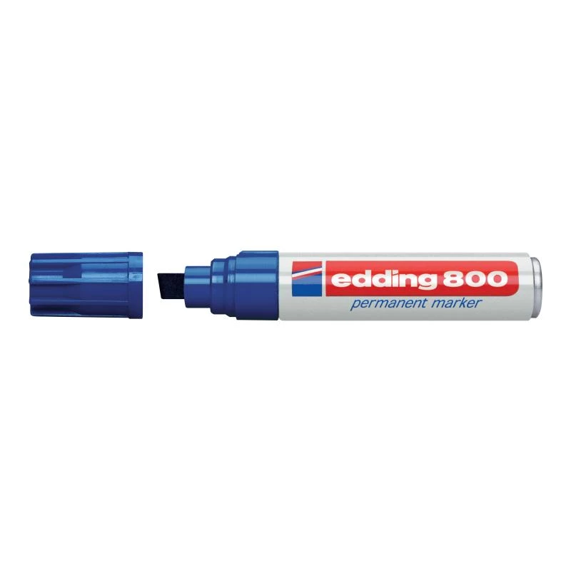 Permanentmarker Edding 800 kegelpunt blauw
