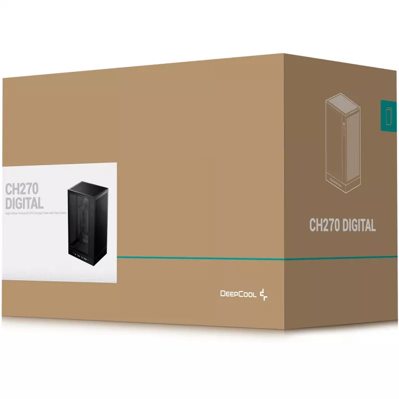 DeepCool CH270 behuizing (R-CH270-BKNDM0-G-1)