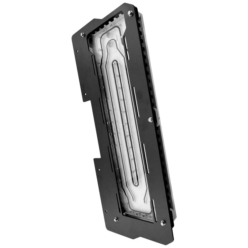 Front-verdeelplaat voor aangepaste pc-waterkoeling, Singularity Spectre 2.0 Elite – frontpaneel-reservoir-/doorstroomhouder (SC-SPECTRE-ELITE-FRONT-BK)