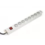 DIGITUS Professional A-19-STRIP-2-IMP – stroomverdeeleenheid (rack – rackmonteerbaar) – wisselstroom 250 V – ingangsvoeding – uitgang