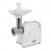 Vleesmolen ESPERANZA EKM033, 2200 W, wit, RVS-mes, achteruitloop, worsthulpstuk, kebbe-opzetstuk