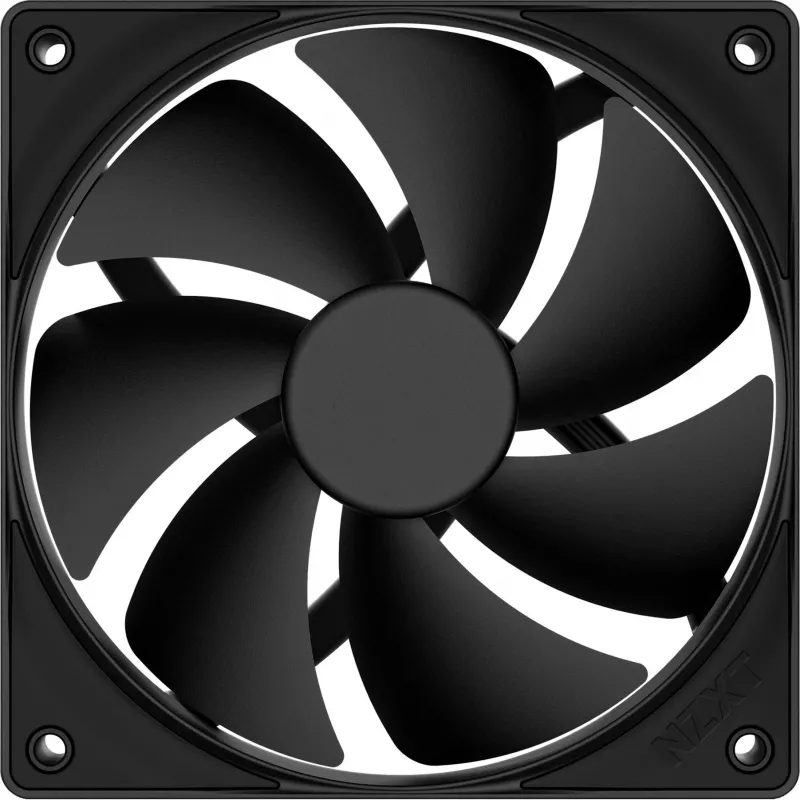 NZXT F-serie F120P 120mm behuizingsventilator - zwart