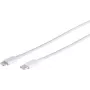 Lightning-kabel S/CONN 14-13053 2m 18W 9V 2A wit