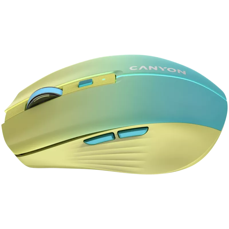 CANYON Muis MW-44 Draadloos Opladen Geel Blauw
