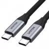 UNITEK C14091ABK USB-kabel USB 3.2 Gen 2 2m USB-C zwart