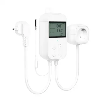 Digitale thermostaat Meross MTS960HK wit LCD AC 16A