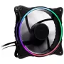 Inter-Tech 888860272 RGB-behuizingsventilator, 120 mm, 120x120x25 mm, zwart