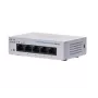 Unmanaged L2 Gigabit Ethernet-switch Cisco CBS110 — 5x RJ-45 10/100/1000, 1U, 12V DC, 2048 MAC, 10 Gbit/s
