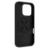 Vaste achterkant hoes | Apple | iPhone 17 Pro Max | vloeibaar siliconen | zwart | MagFlow