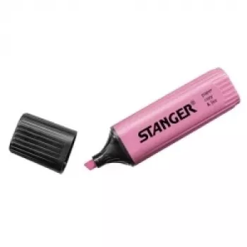 Tekstmarker Stanger 180012000 lila, punt 1–5 mm, beitel, inktmarker