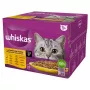 Nattenvoer voor katten Whiskas Poultry Feast 24×85 g — volwassen katten, gevogelte (kalkoen), 24 zakjes