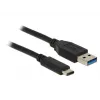 USB-kabel DeLOCK 1m USB3.1-C/USB3.1-A 83870