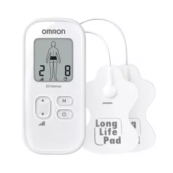 Omron E3 Intense HV-F021-E4W TENS-pijntherapieapparaat