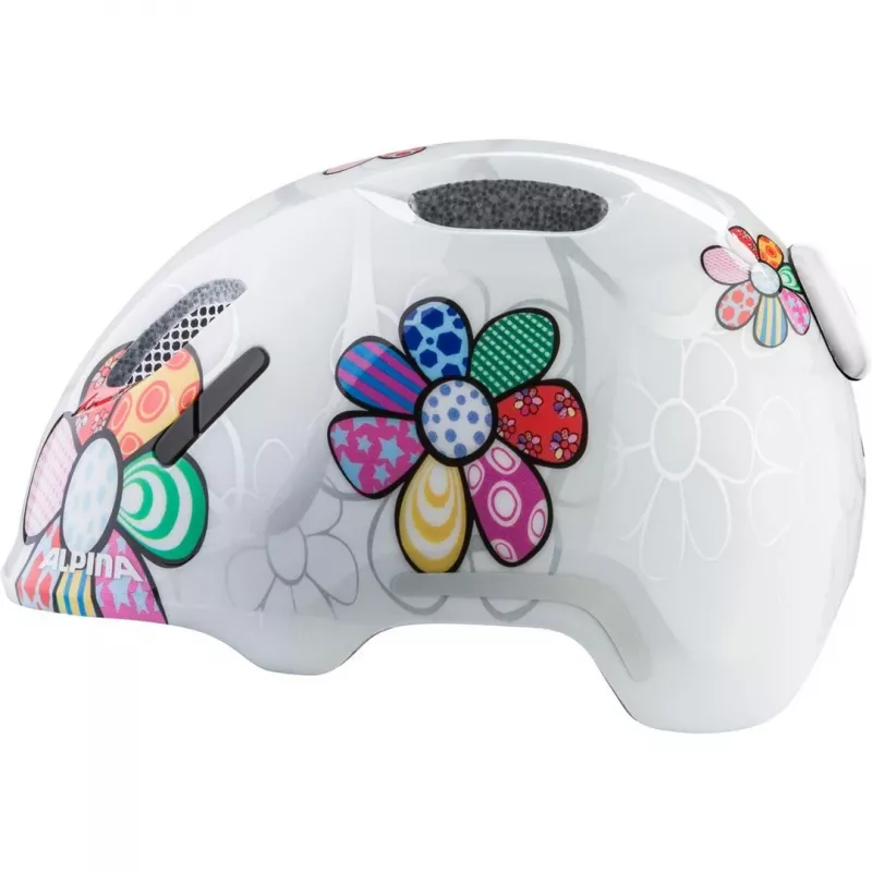Fietshelm ALPINA XIMO 2 FLASH WHITE FLOWER GLOSS 49-54