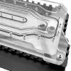 Front-verdeelplaat voor aangepaste pc-waterkoeling, Singularity Spectre 2.0 Elite – frontpaneel-reservoir-/doorstroomhouder (SC-SPECTRE-ELITE-FRONT-BK)