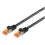 Netwerkkabel S/CONN 08-26085 zwart 15 m Cat6a S/FTP