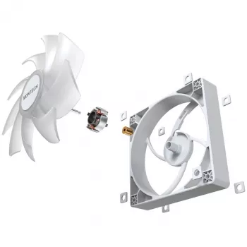 Behuizingsventilator-set Montech GF120 PWM ARGB 3-in-1 — 120mm PWM-ventilator met ARGB-verlichting