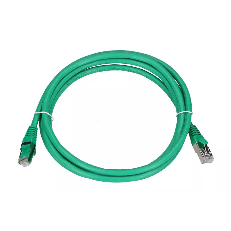 Extralink Cat.6 FTP 2m LAN-patchkabel, koper-netwerkkabel, twisted pair 1Gbit/s