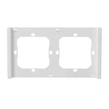 Wandschakelaarframe Sonoff M5-80 2-voudig wit voor 2-module-installatie