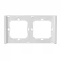 Wandschakelaarframe Sonoff M5-80 2-voudig wit voor 2-module-installatie