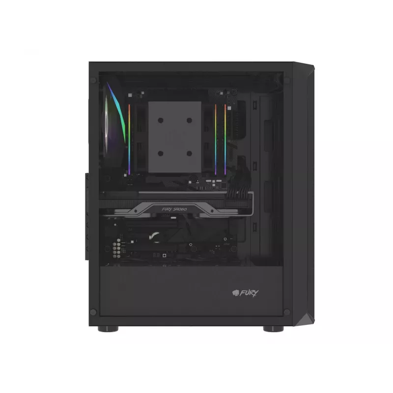 FURY Shobo SH4 RGB midi tower zwart