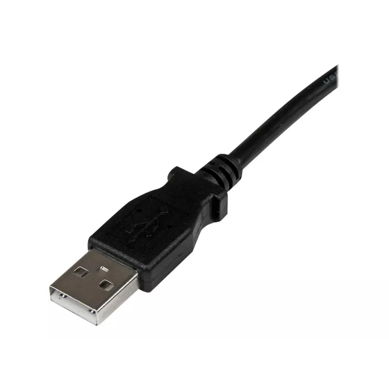 StarTech.com 3 m USB 2.0 A naar haakse B-kabel – M/M, 3 m, USB A, USB B, USB 2.0, zwart