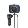 FM-transmitter SAVIO TR-14 Bluetooth USB, FM 87,6–107,9 MHz, MicroSD, USB-C, 12 V autostroom