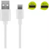 Wentronic 59130 2m USB A USB C stekker wit USB-kabel (59130)