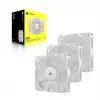 Corsair RS120 PWM behuizingsventilatoren, 3-pack, 120 mm, wit, CO-9050193-WW