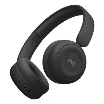 Headset JVC HA-S59W — bedraad & draadloos Bluetooth, USB‑C, supra-aural, 20–20000 Hz, 1,2 m kabel, 148 g, zwart
