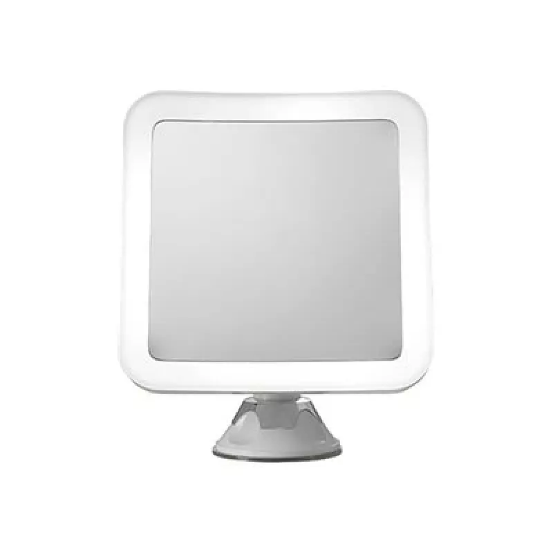 Badkamerspiegel Camry CR 2169 LED 16,3 cm wit — verlichte wandspiegel