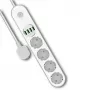 Power extension Colorway CW-CHE44W 2 m 4 AC-uitgangen indoor wit