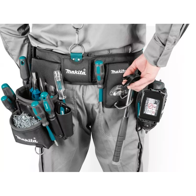 Makita E-15235 heavy-duty gereedschapsriem-set met draagtassen