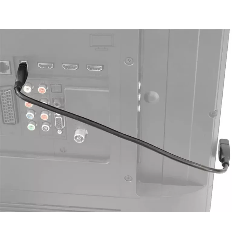 USB-kabel DeLOCK 35cm USB 2.0 83498 zwart
