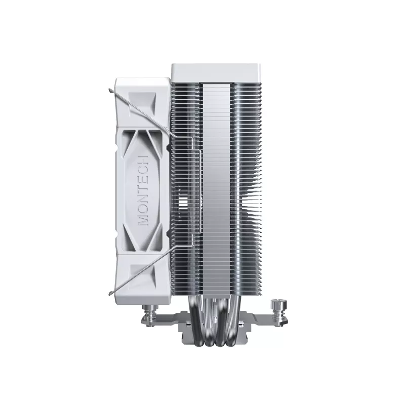 Montech NX400 CPU-luchtkoeler, multi socket, 120 mm, wit