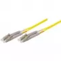Tecline exertis Connect - patchkabel - LC singlemode (M) naar LC singlemode (M) - 7,5 m - glasvezel - 9/125 micrometer - OS2 - geel (39989307)