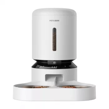Petlibro Granary voerbak met camera en dubbele bak, 5L (wit)