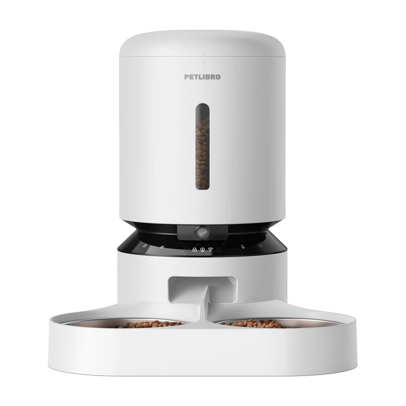 Petlibro Granary voerbak met camera en dubbele bak, 5L (wit)