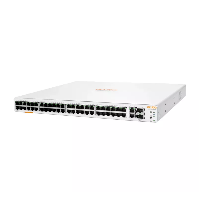 Aruba Instant On 1960 48G 2XGT 2SFP+ Managed L2+ Gigabit Ethernet (10/100/1000) 1U wit