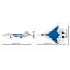 Bouwpakket Cobi SU-57 Felon, 928 onderdelen – Cobi model COBl-5909
