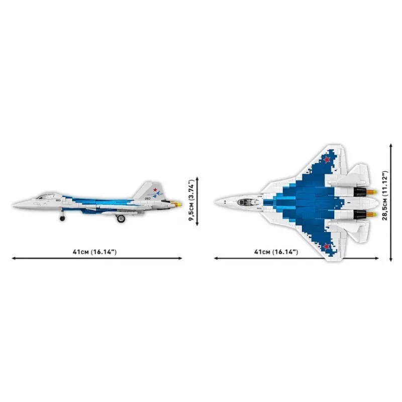 Bouwpakket Cobi SU-57 Felon, 928 onderdelen – Cobi model COBl-5909